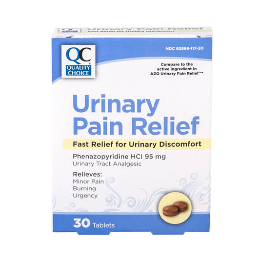 Urinary Pain Relief Tablets, 30 ct